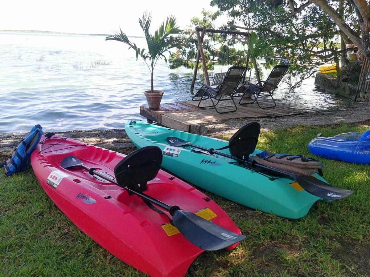 Casa Tarimoro-Bacalar Villa Buitenkant foto